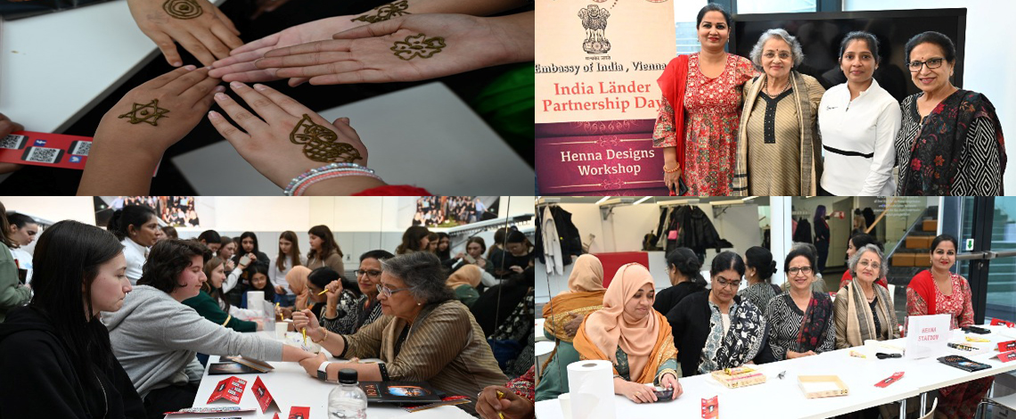 Henna workshop during India Day, 2023